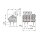 Wago 256-407/332-000 Leiterplattenklemme