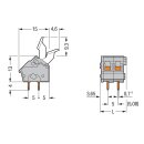 Wago 256-409/333-000 Leiterplattenklemme