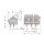 Wago 256-503/334-000 Leiterplattenklemme