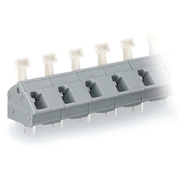Wago 256-609 Leiterplattenklemme Grau