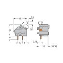 Wago 256-866 Anreihbare Leiterplattenklemme