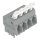 Wago 257-403 Leiterplattenklemme Grau