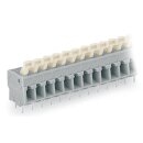 Wago 257-412 Leiterplattenklemme Grau