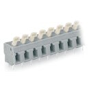 Wago 257-503 Leiterplattenklemme Grau
