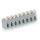 Wago 257-503 Leiterplattenklemme Grau