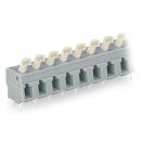 Wago 257-506 Leiterplattenklemme Grau