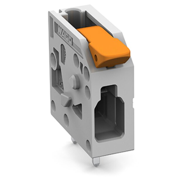 Wago 2604-1101 Leiterplattenklemme Hebel Grau