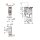 Wago 2604-1101 Leiterplattenklemme Hebel Grau