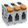 Wago 2604-1302 Leiterplattenklemme Hebel Grau