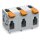 Wago 2604-1512 Leiterplattenklemme Hebel Grau