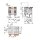 Wago 2604-1512 Leiterplattenklemme Hebel Grau