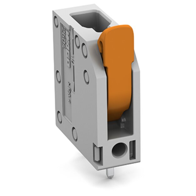 Wago 2604-3101 Leiterplattenklemme Hebel Grau