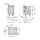 Wago 2604-3302 Leiterplattenklemme Hebel Grau