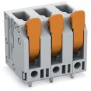 Wago 2604-3303 Leiterplattenklemme Hebel Grau