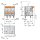 Wago 2606-1103/010-000 Leiterplattenklemme Hebel Grau