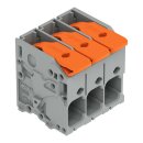 Wago 2606-1103/020-000 Leiterplattenklemme Hebel Grau
