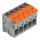 Wago 2606-1105/010-000 Leiterplattenklemme Hebel Grau