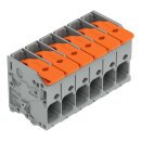 Wago 2606-1106/010-000 Leiterplattenklemme Hebel Grau