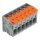 Wago 2606-1106/010-000 Leiterplattenklemme Hebel Grau