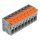 Wago 2606-1108/020-000 Leiterplattenklemme Hebel Grau