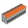 Wago 2606-1110/020-000 Leiterplattenklemme Hebel Grau