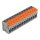 Wago 2606-1112/020-000 Leiterplattenklemme Hebel Grau