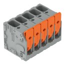 Wago 2606-3105/020-000 Leiterplattenklemme Hebel Grau