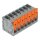 Wago 2606-3107/020-000 Leiterplattenklemme Hebel Grau