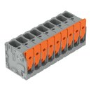 Wago 2606-3109/020-000 Leiterplattenklemme Hebel Grau