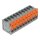 Wago 2606-3110/020-000 Leiterplattenklemme Hebel Grau