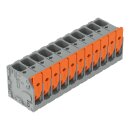 Wago 2606-3111/020-000 Leiterplattenklemme Hebel Grau