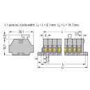 Wago 261-106/331-000 2-Leiter-Klemmenleiste Grau
