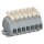 Wago 261-107/341-000 2-Leiter-Klemmenleiste Grau