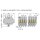 Wago 261-153/341-000 2-Leiter-Klemmenleiste Grau