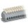 Wago 261-161/341-000 2-Leiter-Klemmenleiste Grau
