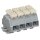 Wago 261-204/342-000 4-Leiter-Klemmenleiste Grau