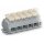 Wago 261-208/342-000 4-Leiter-Klemmenleiste Grau