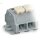 Wago 261-258/332-000 4-Leiter-Klemmenleiste Grau
