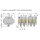 Wago 261-259/332-000 4-Leiter-Klemmenleiste Grau