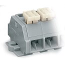 Wago 261-260/332-000 4-Leiter-Klemmenleiste Grau