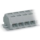 Wago 261-261 4-Leiter-Klemmenleiste Grau