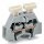 Wago 261-313/341-000 2-Leiter-Klemme beidseitig Grau