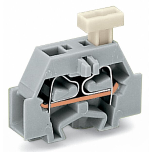 Wago 261-324/331-000 Platzsparende 2-Leiter-Endklemme Blau