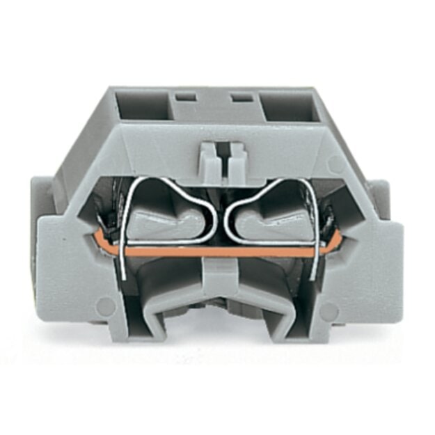Wago 261-353 Platzsparende 4-Leiter-Endklemme Grau