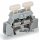 Wago 261-411/341-000 2-Leiter-Klemme beidseitig Grau