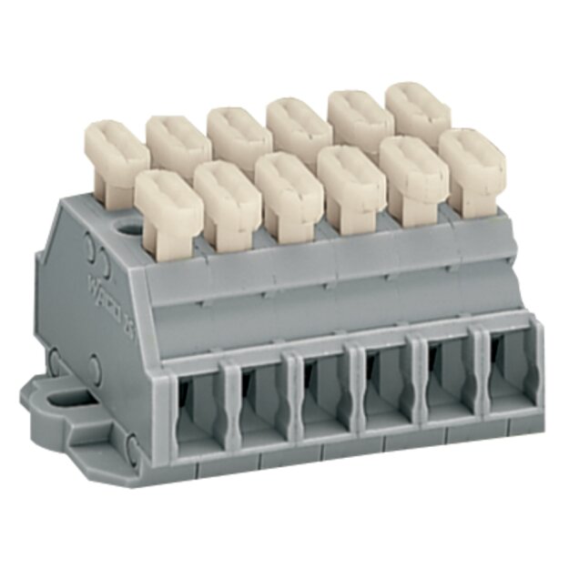 Wago 261-426/341-000 2-Leiter-Klemmenleiste Grau