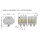 Wago 262-259 4-Leiter-Klemmenleiste Grau