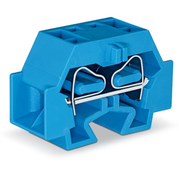 Wago 262-354 Platzsparende 4-Leiter-Endklemme Blau