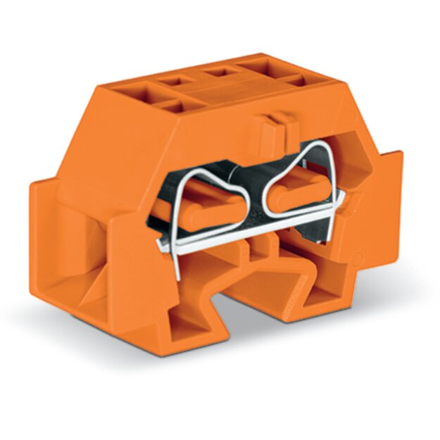 Wago 262-356 Platzsparende 4-Leiter-Endklemme Orange