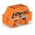 Wago 262-356 Platzsparende 4-Leiter-Endklemme Orange
